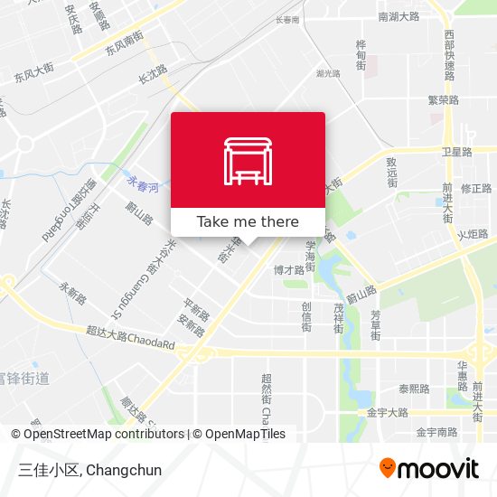 三佳小区 map