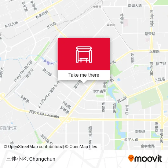 三佳小区 map