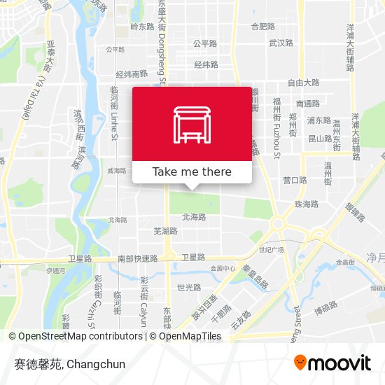 赛德馨苑 map
