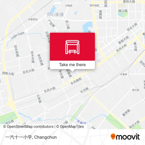 一汽十一小学 map