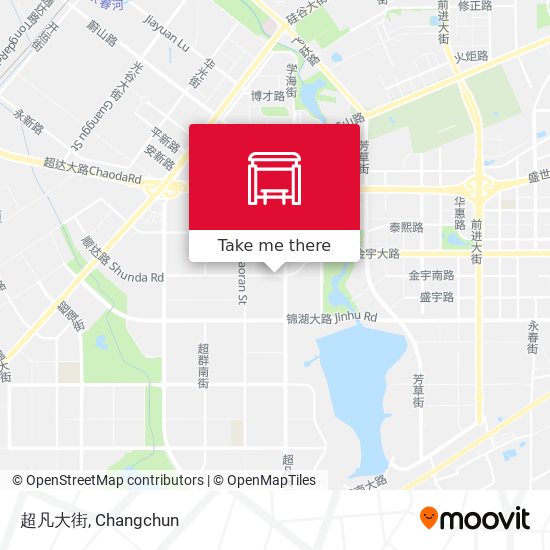 超凡大街 map