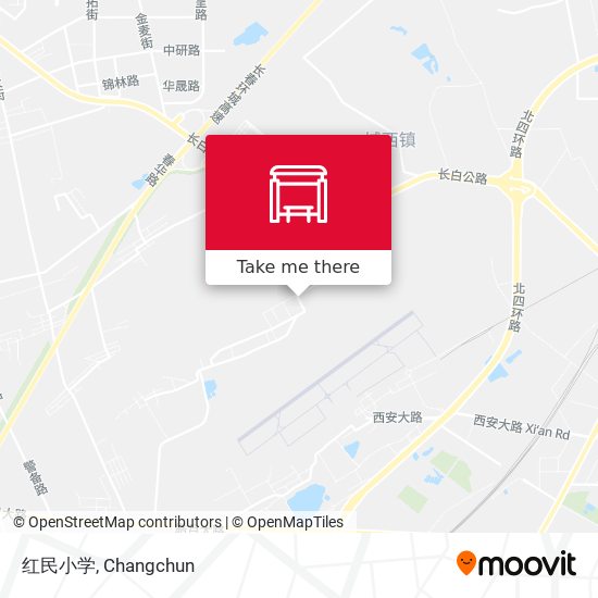 红民小学 map
