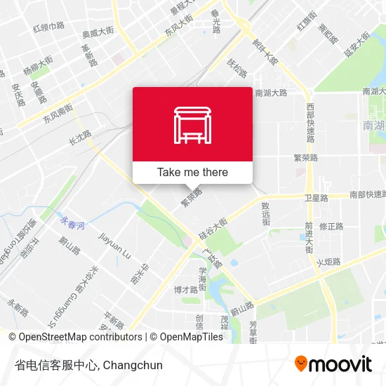 省电信客服中心 map