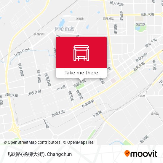 飞跃路(杨柳大街) map
