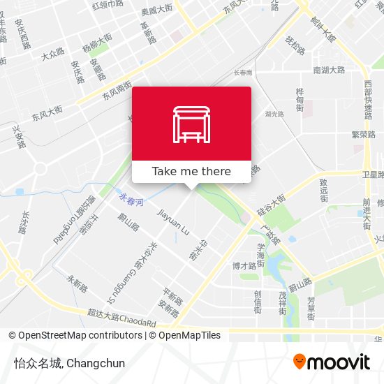怡众名城 map