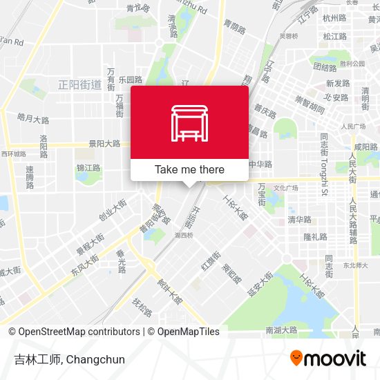 吉林工师 map
