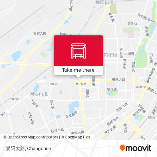 景阳大路 map