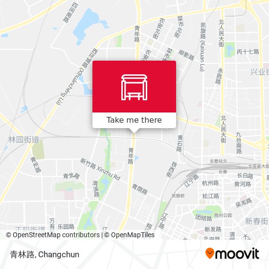 青林路 map