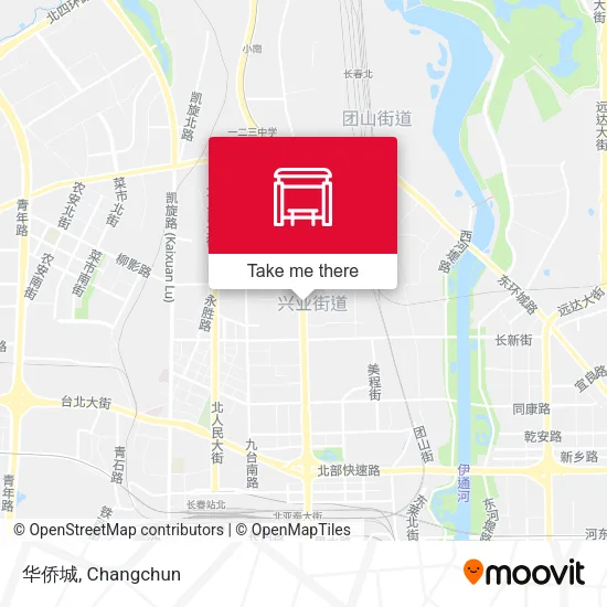华侨城 map