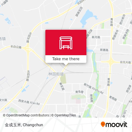 金成玉米 map