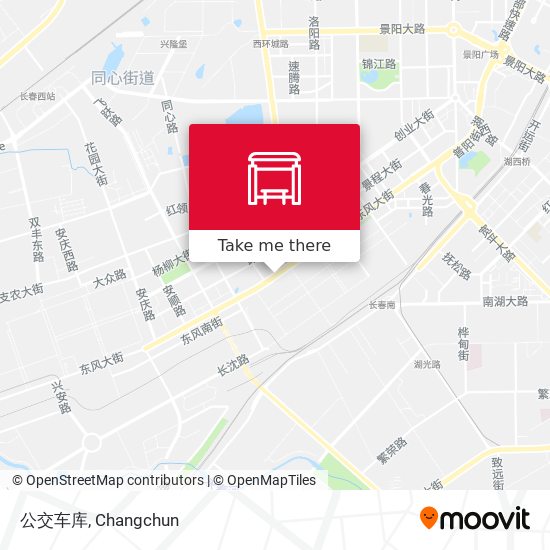 公交车库 map