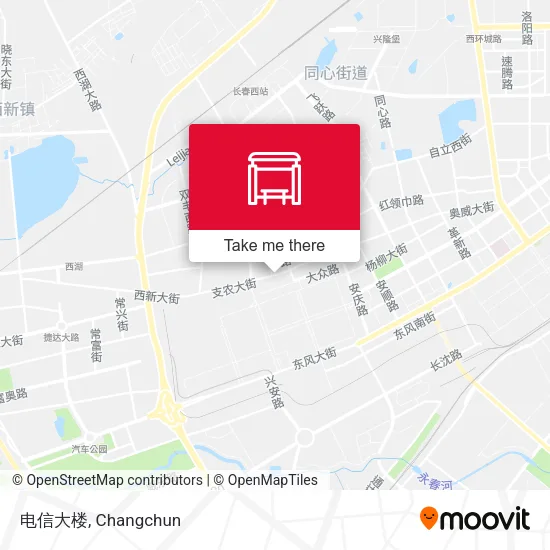 电信大楼 map