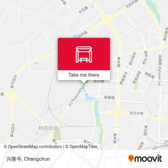 兴隆寺 map