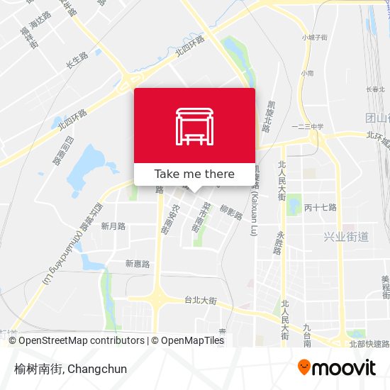 榆树南街 map
