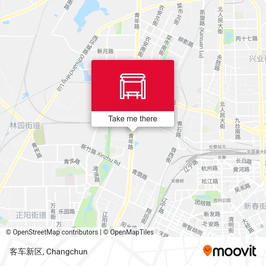 客车新区 map