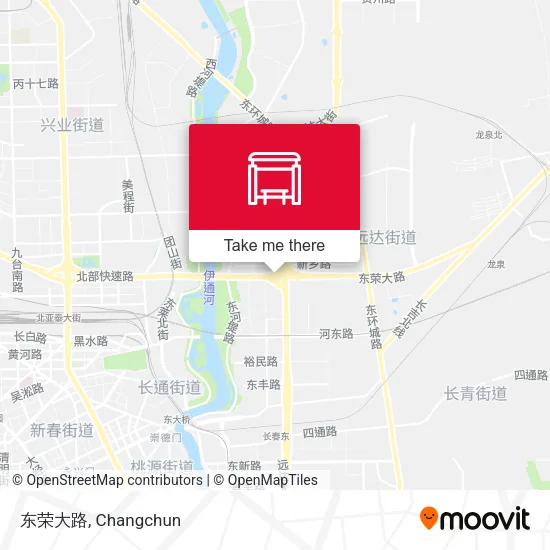 东荣大路 map