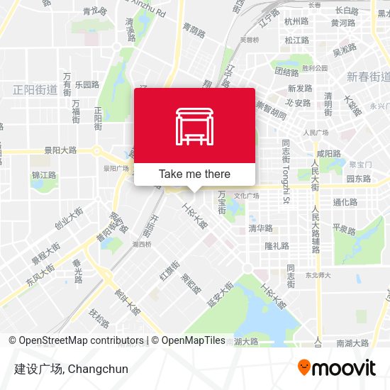 建设广场 map
