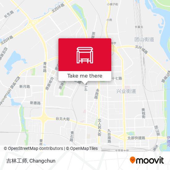 吉林工师 map