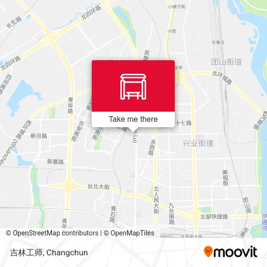 吉林工师 map