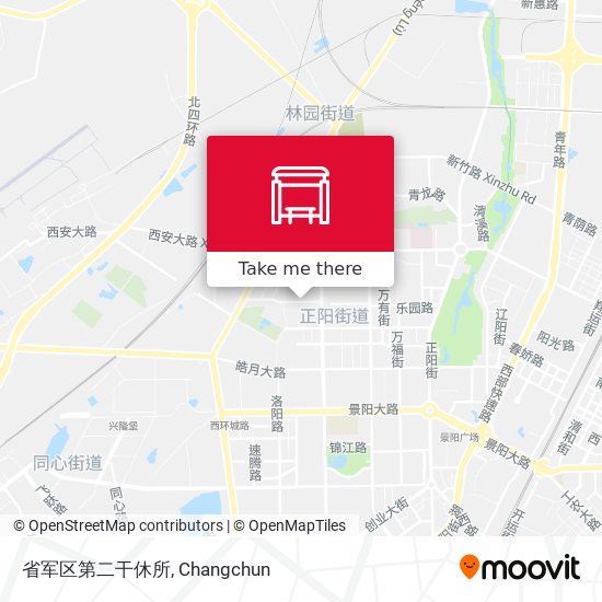 省军区第二干休所 map