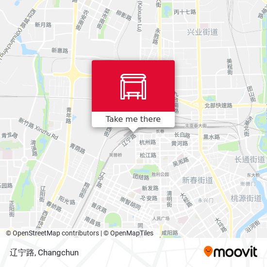 辽宁路 map