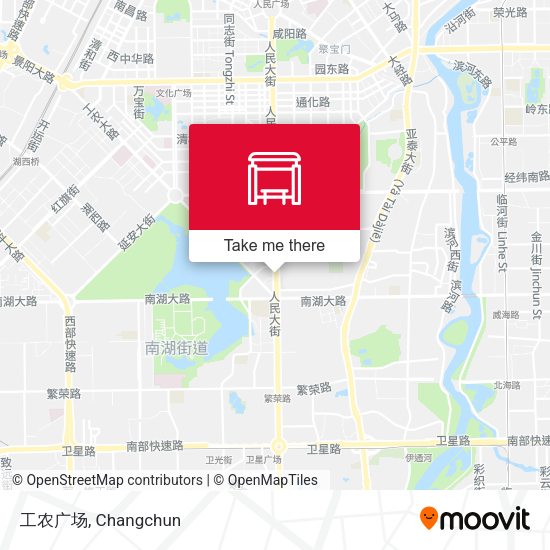 工农广场 map