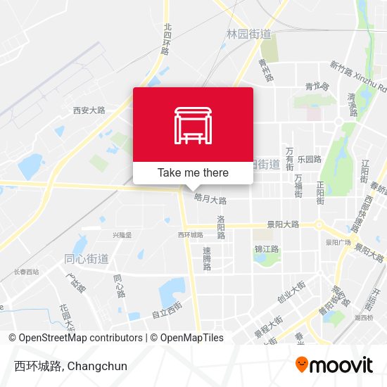 西环城路 map
