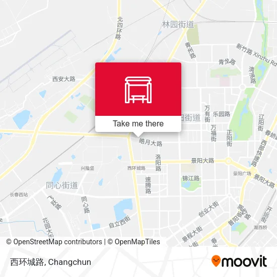 西环城路 map