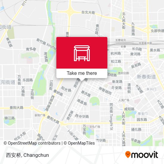 西安桥 map