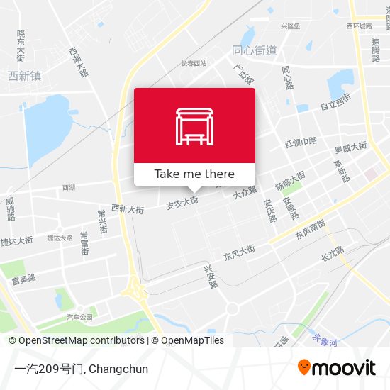 一汽209号门 map