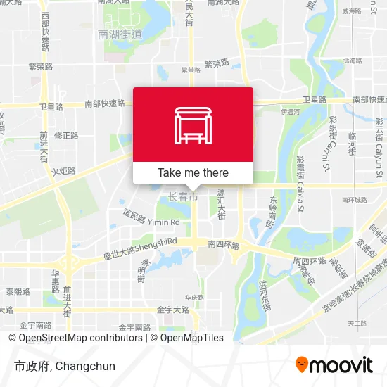 市政府 map