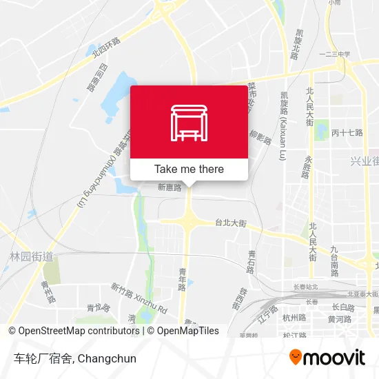 车轮厂宿舍 map