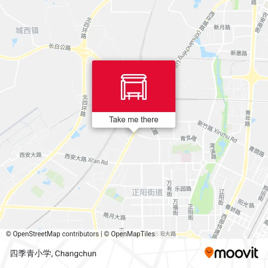 四季青小学 map