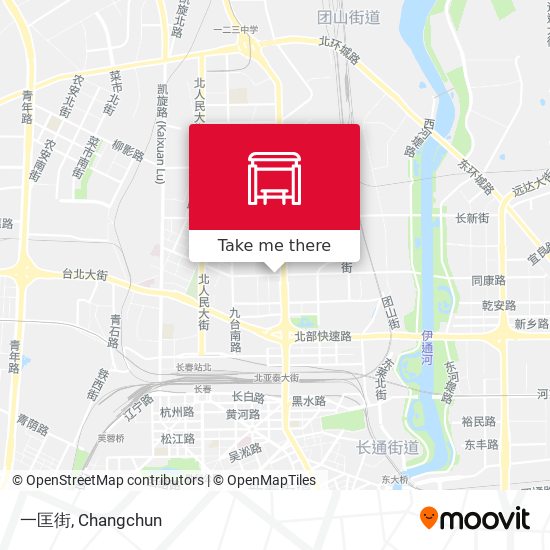 一匡街 map