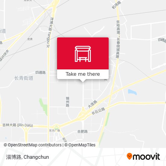 淄博路 map
