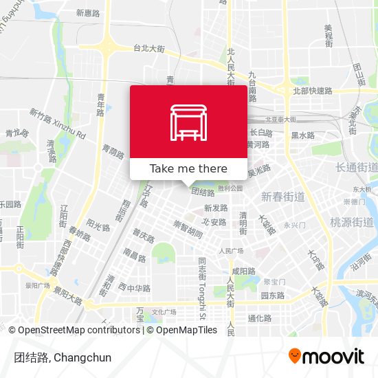 团结路 map