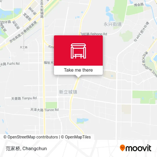 范家桥 map