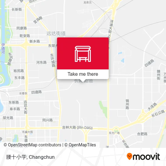 腰十小学 map