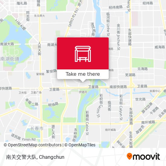 南关交警大队 map