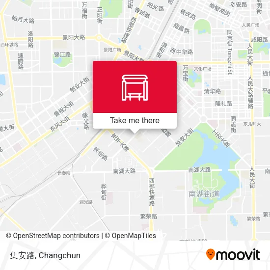 集安路 map