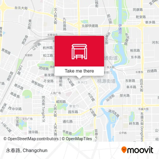 永春路 map