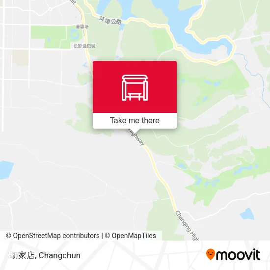 胡家店 map