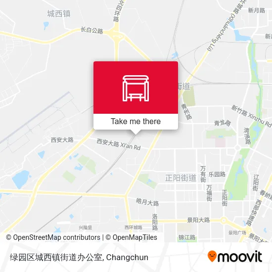 绿园区城西镇街道办公室 map