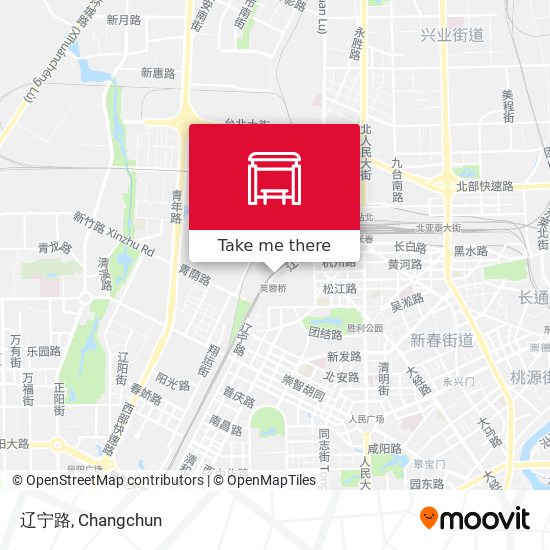 辽宁路 map