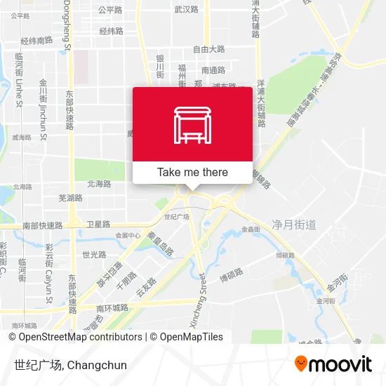 世纪广场 map