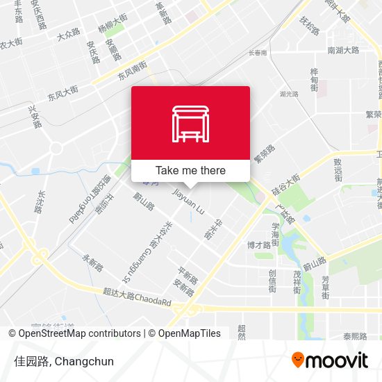 佳园路 map