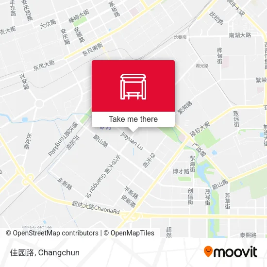 佳园路 map