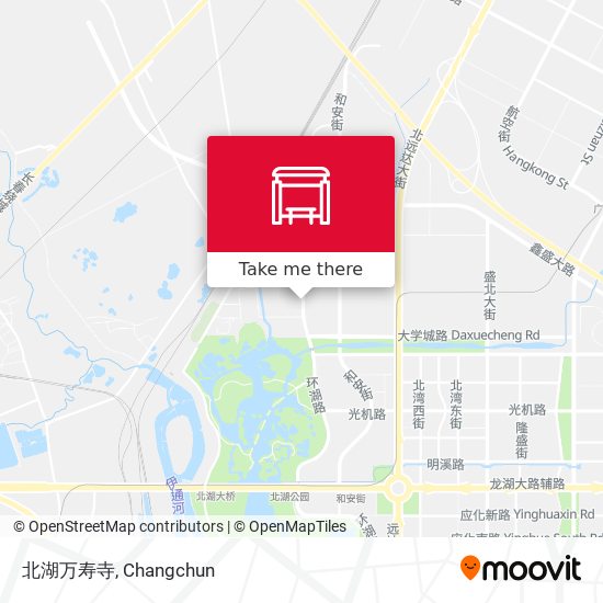 北湖万寿寺 map