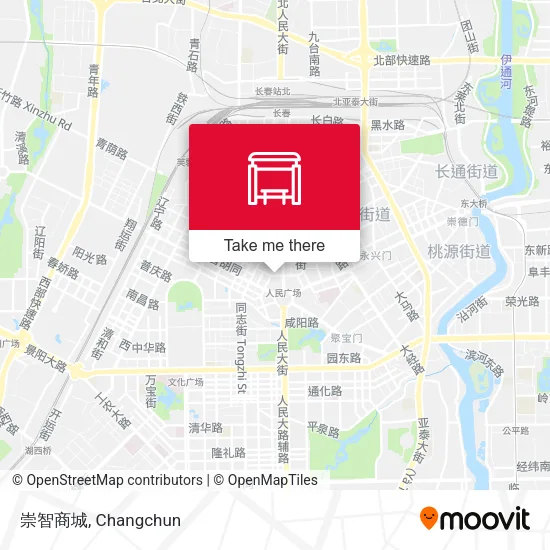 崇智商城 map
