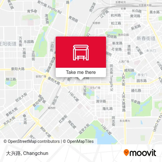 大兴路 map